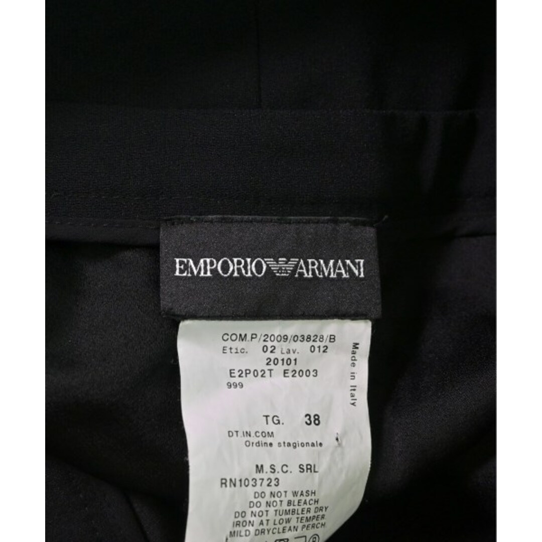 EMPORIO ARMANI パンツ（その他） 38(S位) 黒なし透け感