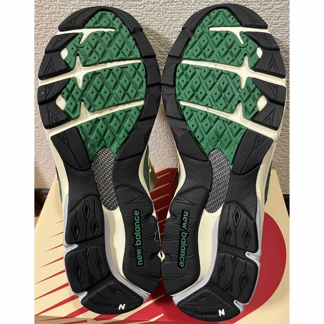 New Balance(ニューバランス)のニューバランス 990V3 "グリーン/イエロー" 26cm M990GGY メンズの靴/シューズ(スニーカー)の商品写真