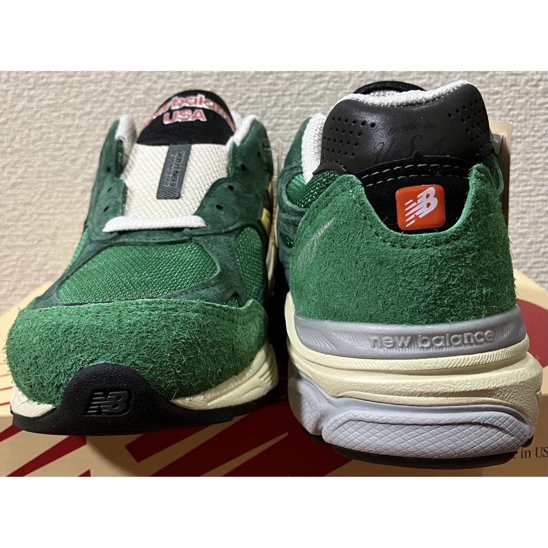 New Balance(ニューバランス)のニューバランス 990V3 "グリーン/イエロー" 26cm M990GGY メンズの靴/シューズ(スニーカー)の商品写真