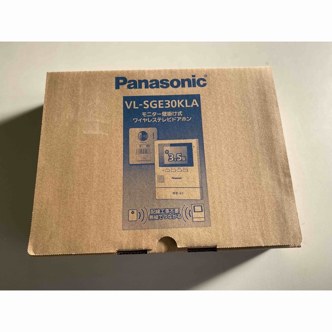 Panasonic ワイヤレステレビドアホン VL-SGE30KLA の通販 by ゆう's shop｜パナソニックならラクマ
