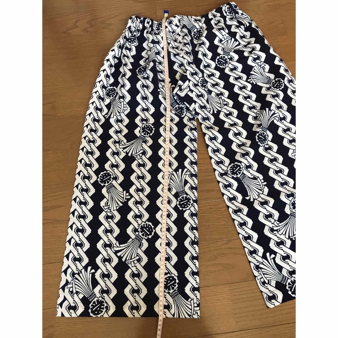 ワイドパンツ (手縫い) 【浴衣リメイク】の通販 by いろは's ワイドパンツ (手縫い) 【浴衣リメイク】の通販 by いろは's