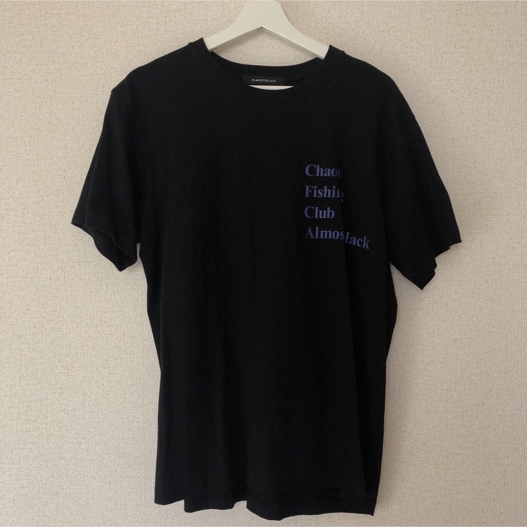 Chaos Fishing Club × Almostblack コラボTシャツ