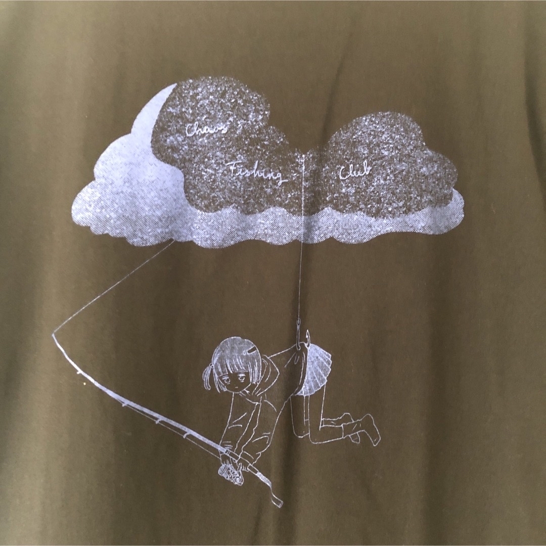 Chaos Fishing Club × Almostblack コラボTシャツ