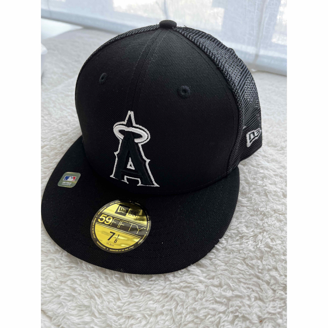 NEW ERA - 【新品、未使用】NEW ERA LA エンゼルス キャップ 黒 NEW ERA - 【新品、未使用】NEW ERA LA エンゼルス キャップ 黒