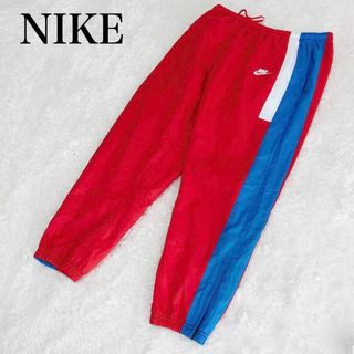 ナイキ(NIKE)のNIKE ナイキ　ウーブンパンツ　マルチカラー　ワイド　おおきいサイズ　XL(その他)