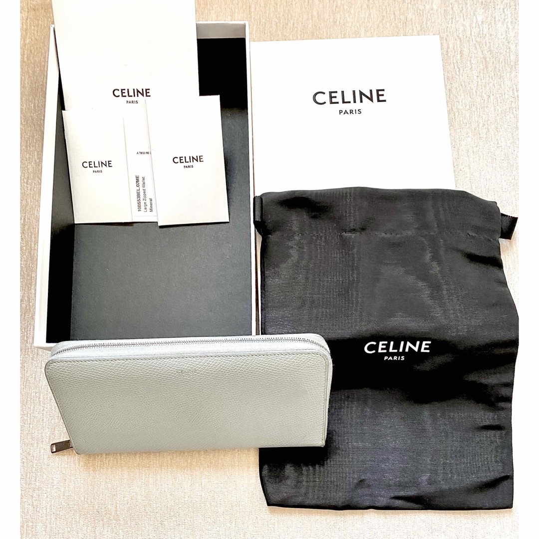 CELINE セリーヌ  ラージジップドウォレット　used