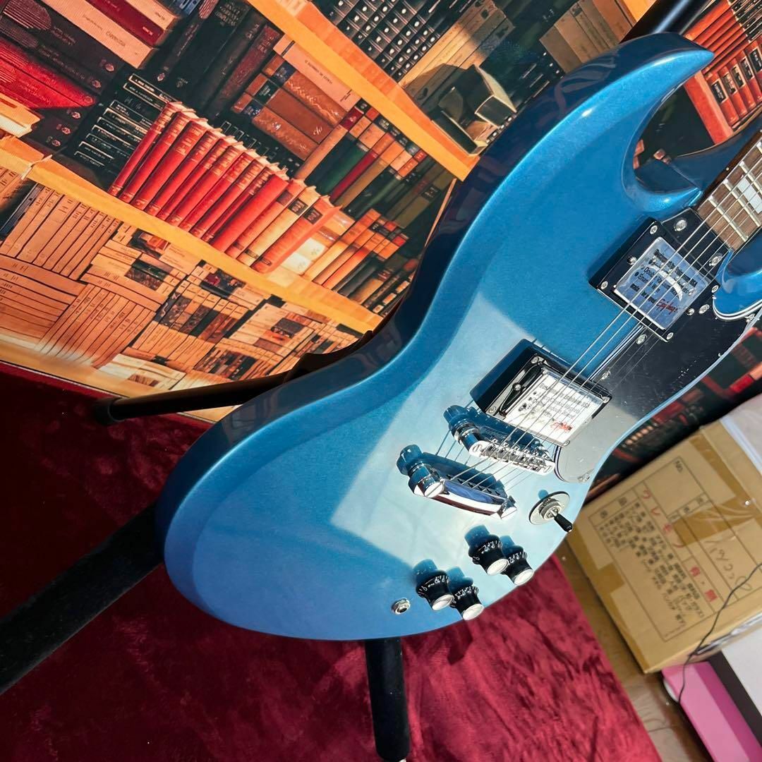 EPIPHONE custom shop SG ペルハムブルー - 通販 - gofukuyasan.com
