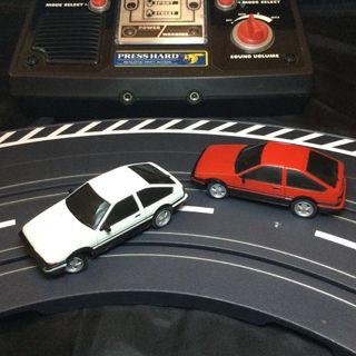 BANDAI - PRESS HARD リアルレーシングホビー AE86 スロットカー BANDAI - PRESS HARD リアルレーシングホビー AE86 スロットカー