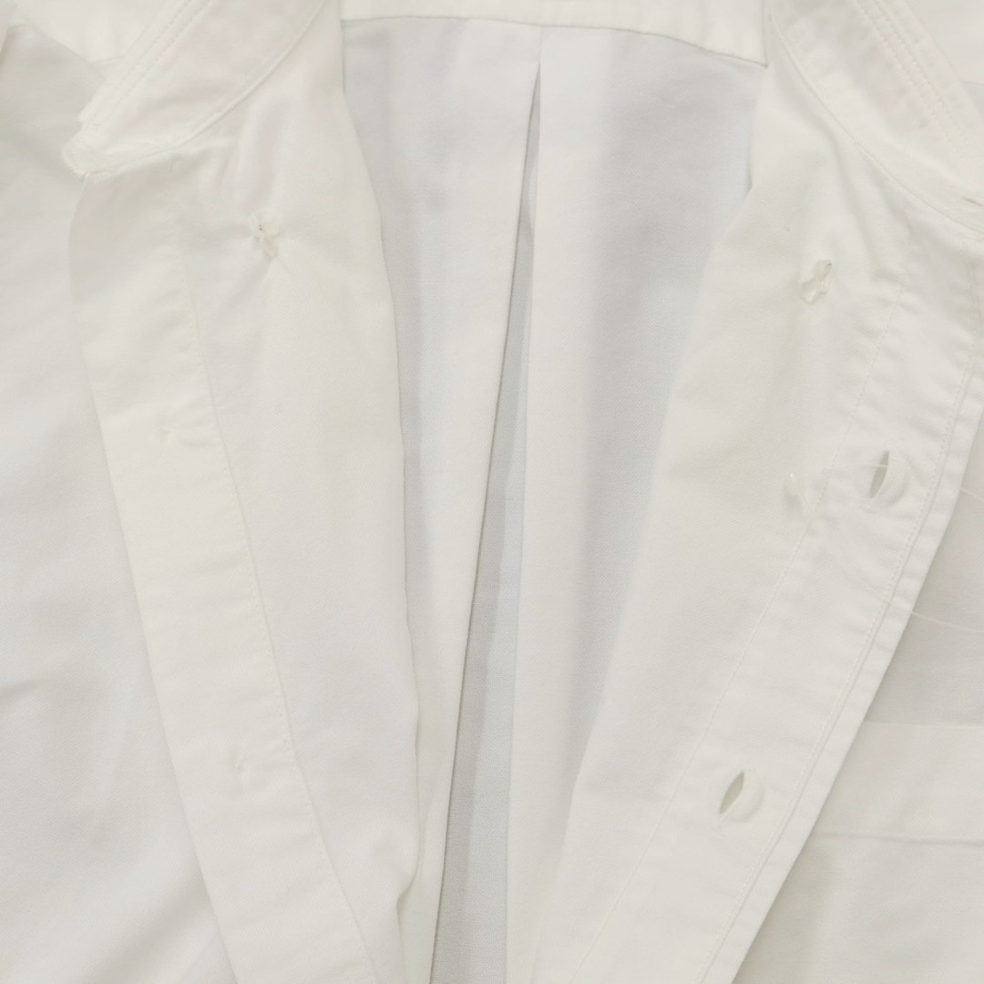 インディビジュアライズドシャツ INDIVIDUALIZED SHIRTS コットン ボタンダウン カジュアルシャツ ホワイト【サイズ14.5】【メンズ】 7