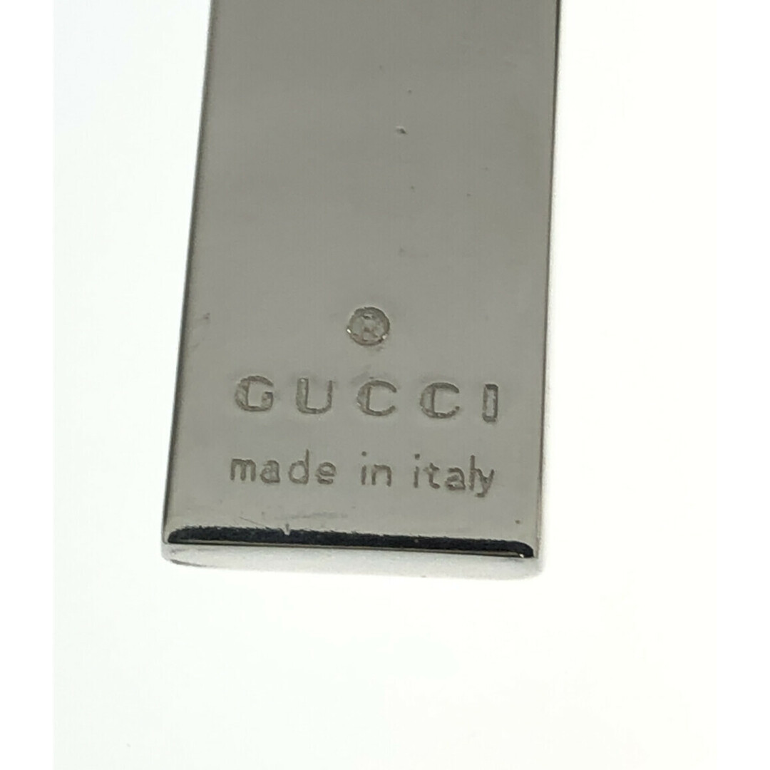 Gucci(グッチ)のグッチ ペンダントトップ SV925 ロゴ プレート ユニセックス レディースのアクセサリー(その他)の商品写真