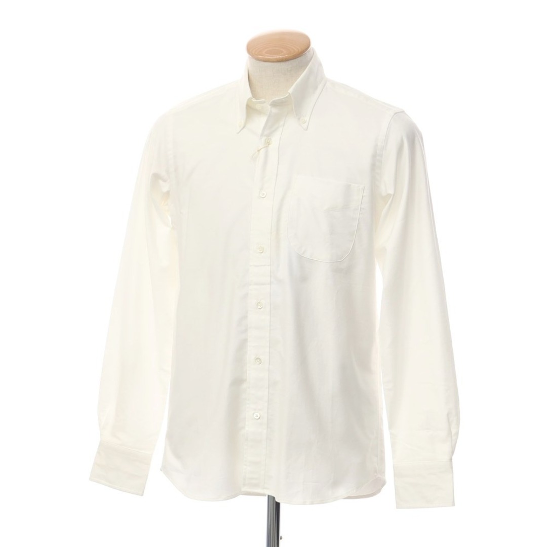 スティアンコル SOUTIENCOL コットン ボタンダウン カジュアルシャツ オフホワイト【サイズ1】【メンズ】