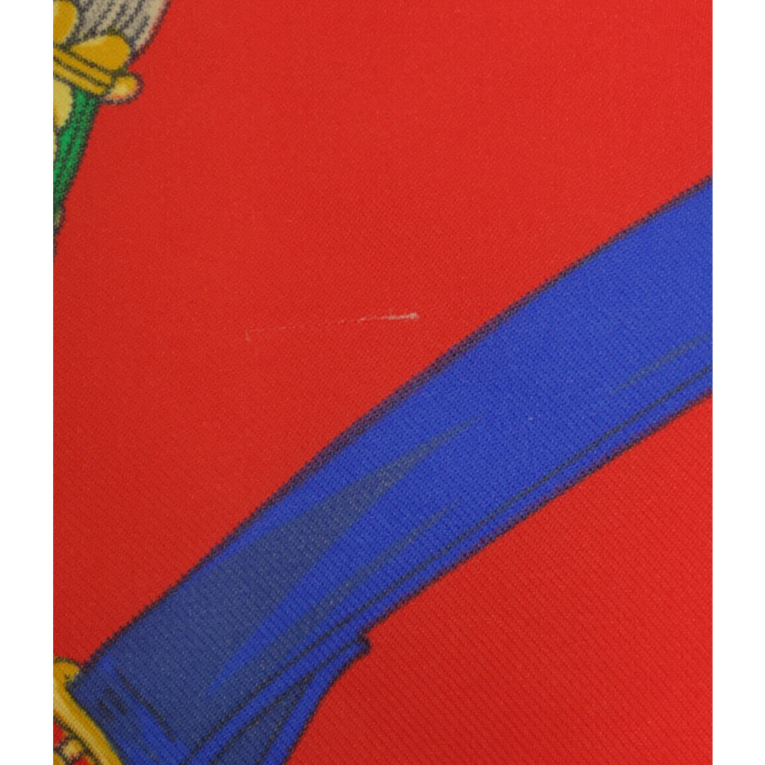 celine(セリーヌ)のセリーヌ スカーフ シルク100% タッセル 馬具柄 レディース レディースのファッション小物(バンダナ/スカーフ)の商品写真