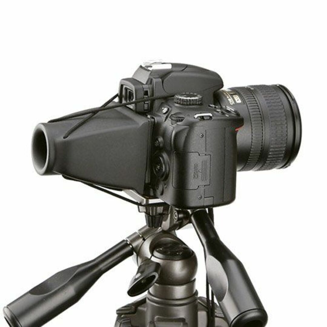 HAKUBA 液晶モニタールーペ 3× DML-01 ブラック スマホ/家電/カメラのカメラ(その他)の商品写真