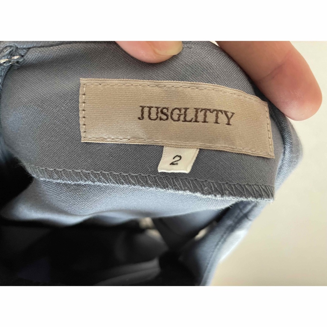 JUSGLITTY(ジャスグリッティー)のJUSGLITTY Iラインワンピース レディースのワンピース(ロングワンピース/マキシワンピース)の商品写真