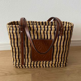 ロエベ(LOEWE)のLOEWE ロエベ カゴバッグ  美品 田丸麻紀さん愛用(かごバッグ/ストローバッグ)