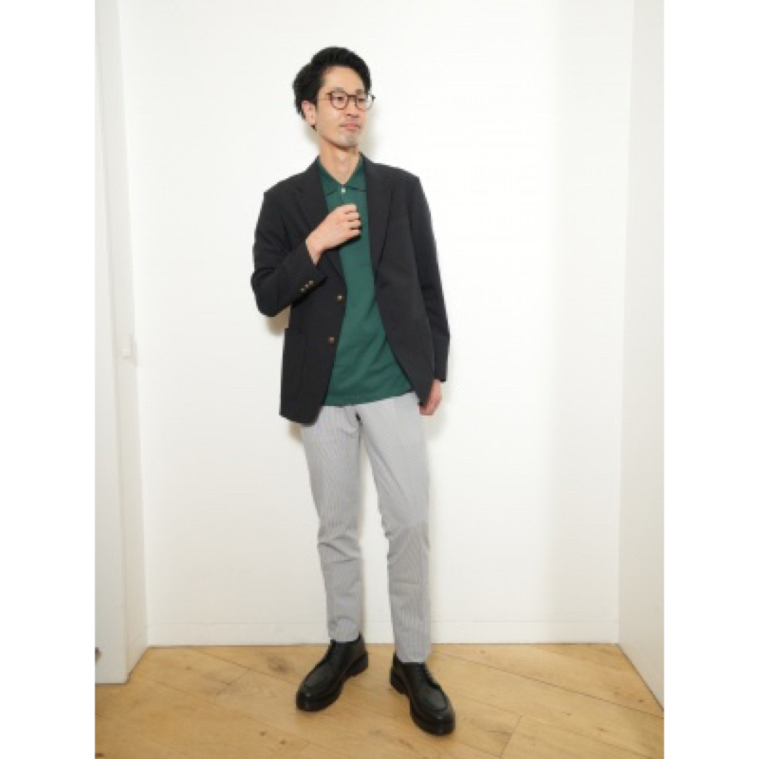 UNIQLO(ユニクロ)の新品　ユニクロ　感動パンツ2WAYストレッチ（シアサッカー・丈85cm）w73 メンズのパンツ(スラックス)の商品写真