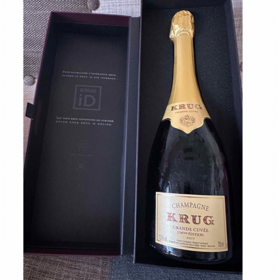 未開封★KRUG【クリュッグ】 グラン キュヴェ エディション 170 750ml 箱なし