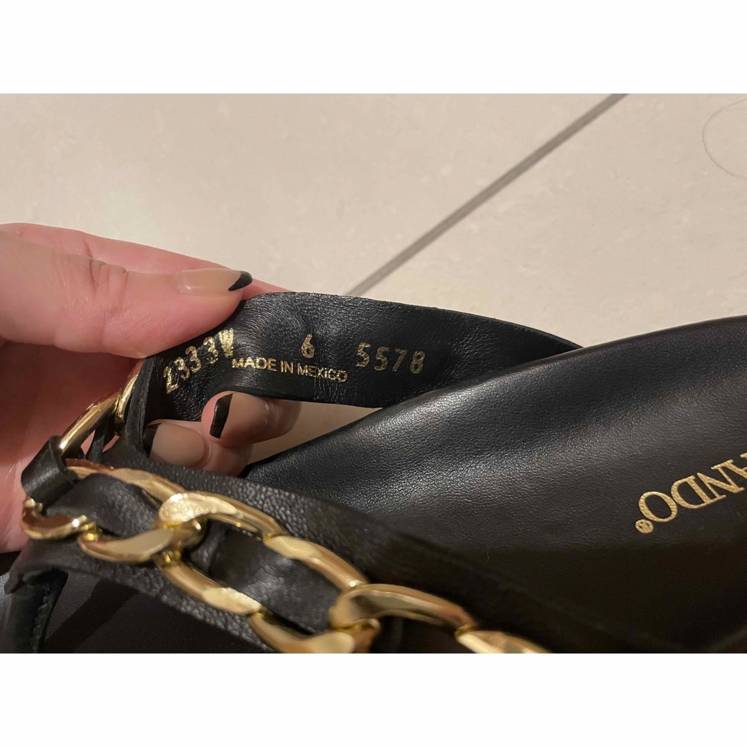 DEUXIEME CLASSE(ドゥーズィエムクラス)の【専用】CAMINANDO CHAIN THONG SANDALS：サンダル レディースの靴/シューズ(サンダル)の商品写真