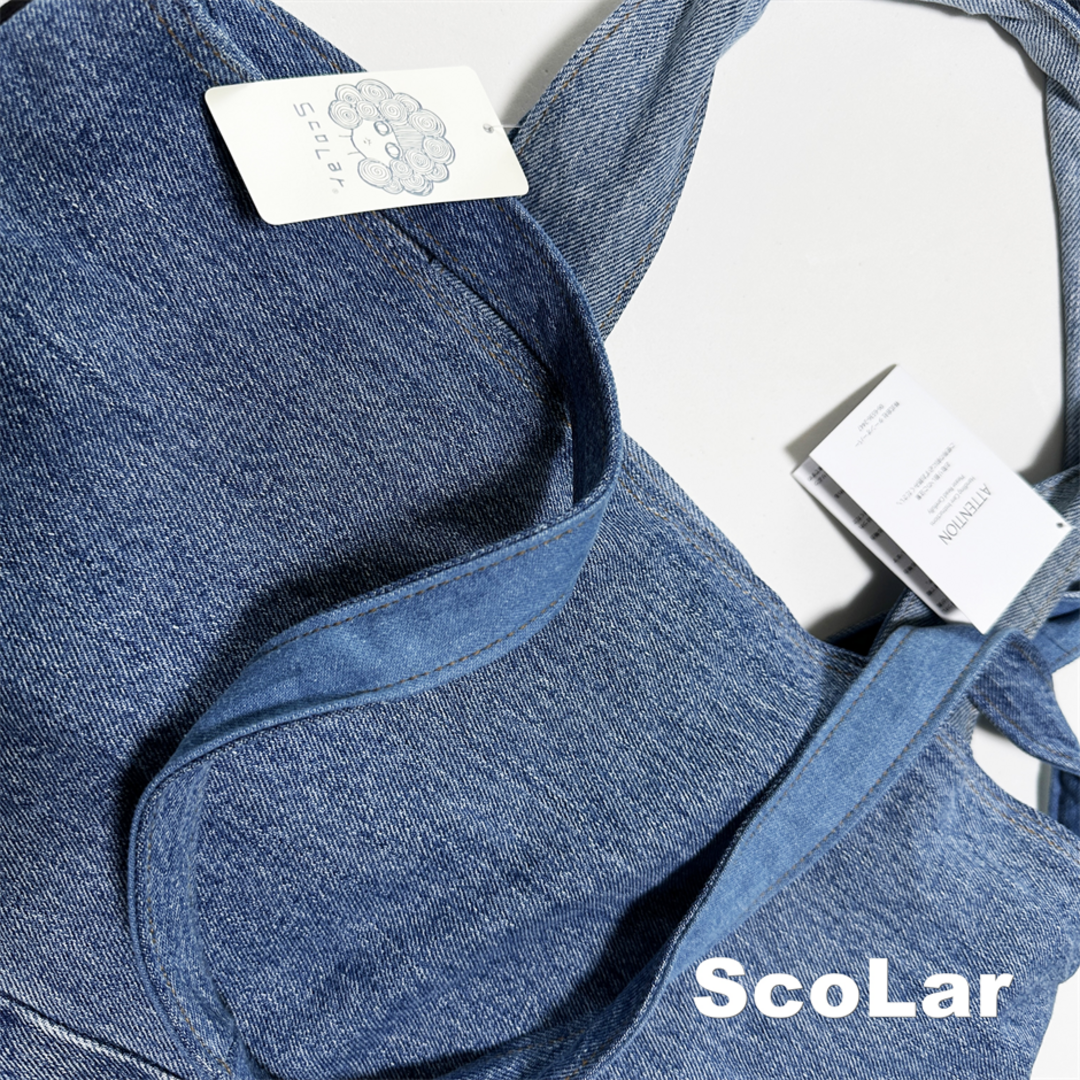 ScoLar(スカラー)の【ScoLar】ラビル×アヒル 2WAYショルダー&トートバッグ タグ付未使用 レディースのバッグ(ショルダーバッグ)の商品写真