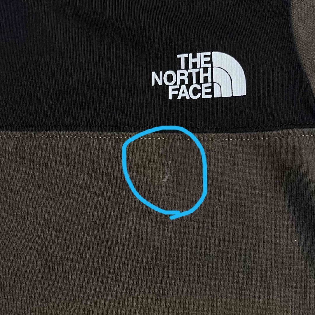 THE NORTH FACE(ザノースフェイス)のノースフェイス　ショートスリーブカラーブロックT 90 キッズ/ベビー/マタニティのキッズ服男の子用(90cm~)(Tシャツ/カットソー)の商品写真