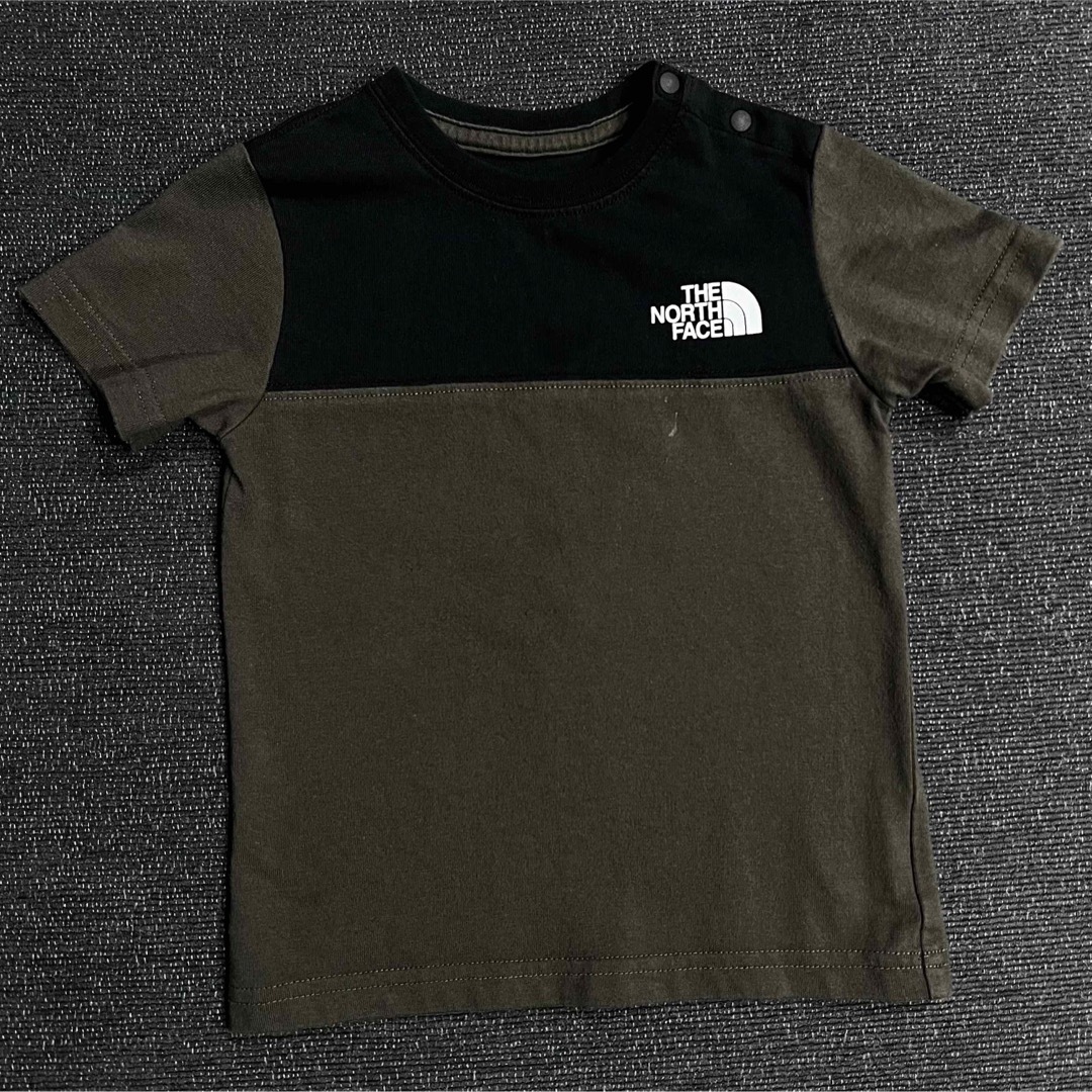 THE NORTH FACE(ザノースフェイス)のノースフェイス　ショートスリーブカラーブロックT 90 キッズ/ベビー/マタニティのキッズ服男の子用(90cm~)(Tシャツ/カットソー)の商品写真