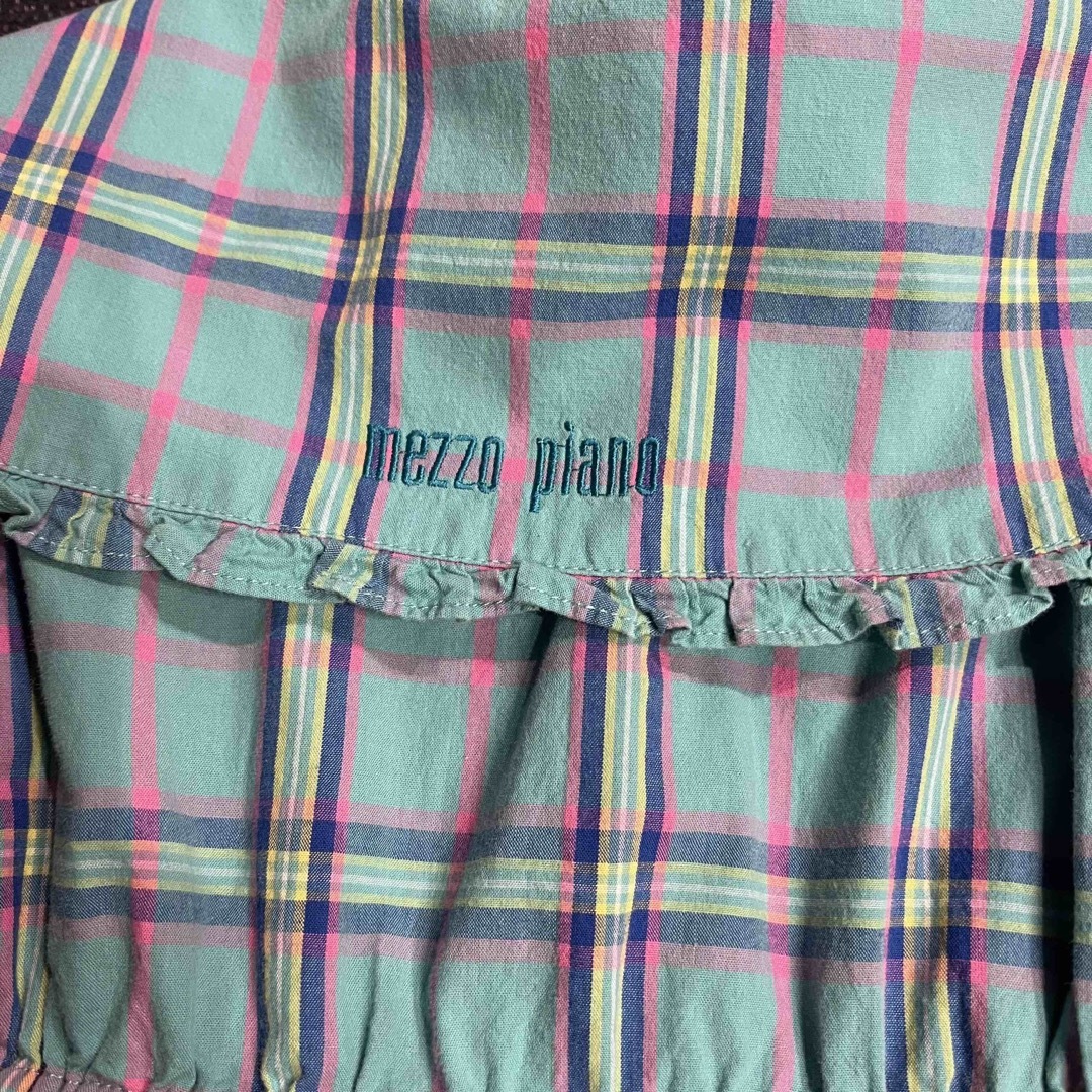 mezzo piano(メゾピアノ)のメゾピアノ　ワンピース　120 キッズ/ベビー/マタニティのキッズ服女の子用(90cm~)(ワンピース)の商品写真