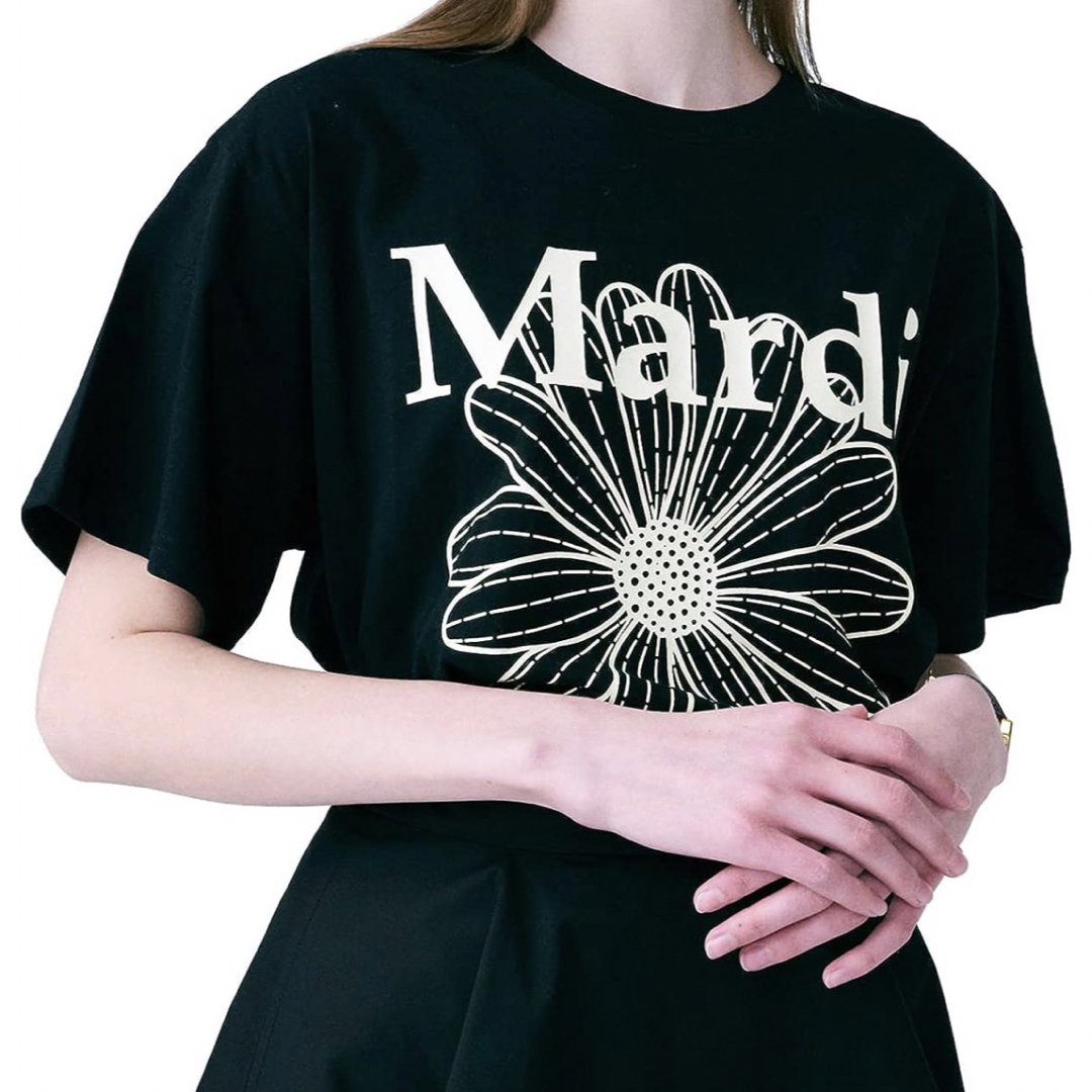 dholic(ディーホリック)のmardi mercredi マルディメクレディ FLOWER TSHIRT レディースのトップス(Tシャツ(半袖/袖なし))の商品写真