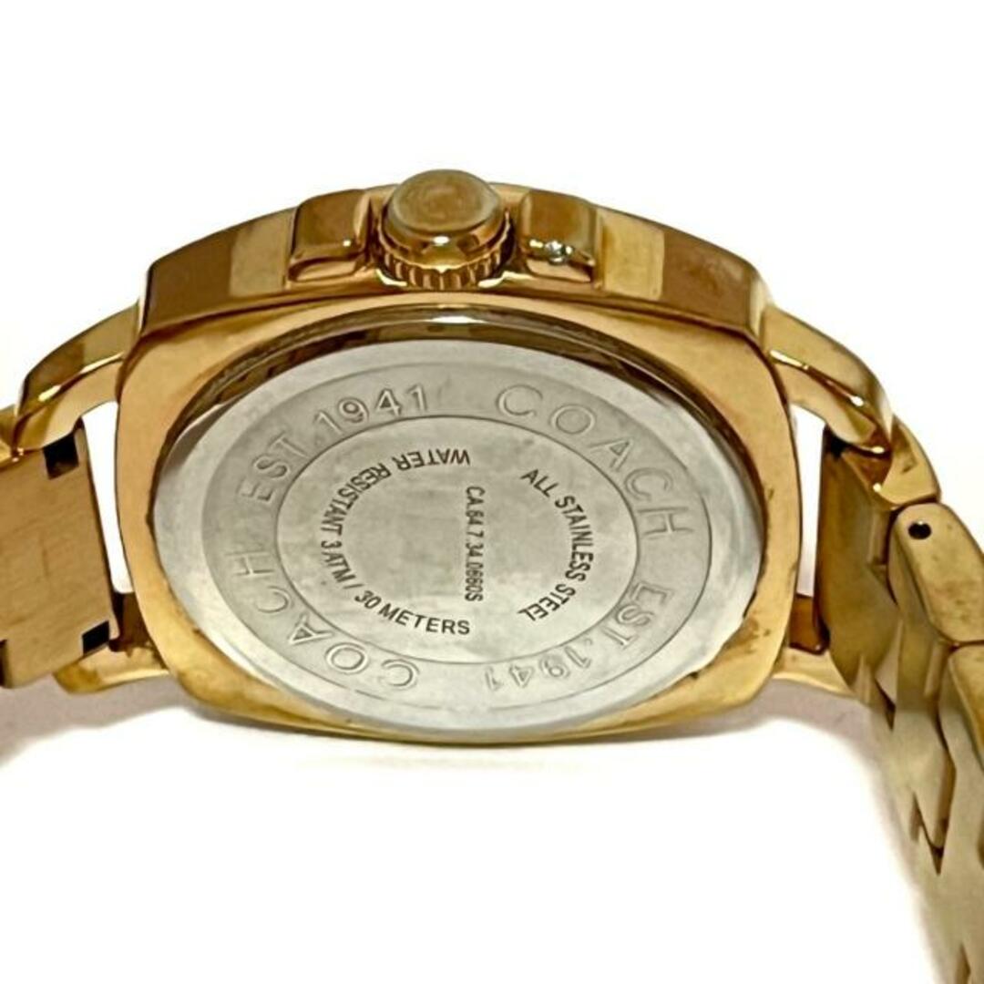 COACH(コーチ)のCOACH(コーチ) 腕時計 - CA.64.7.34.0660S レディースのファッション小物(腕時計)の商品写真