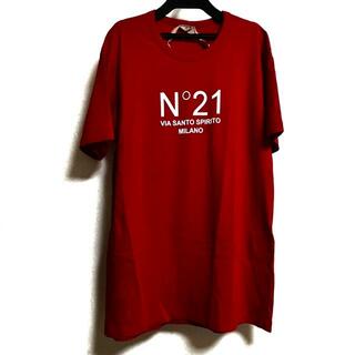 ヌメロヴェントゥーノ(N°21)のヌメロ ヴェントゥーノ 半袖Tシャツ 38 M -(Tシャツ(半袖/袖なし))