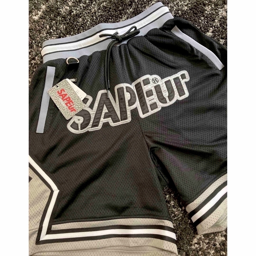 SAPEur 2023ss' Basket Shorts "Black" メンズのパンツ(ショートパンツ)の商品写真