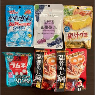 ユーハミカクトウ(UHA味覚糖)のグミキャンディとか6袋セット(菓子/デザート)