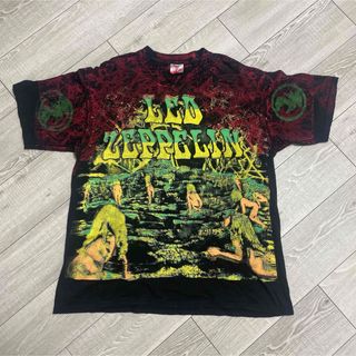 80' LED ZEPPELIN  Tシャツ ヴィンテージ ブラック