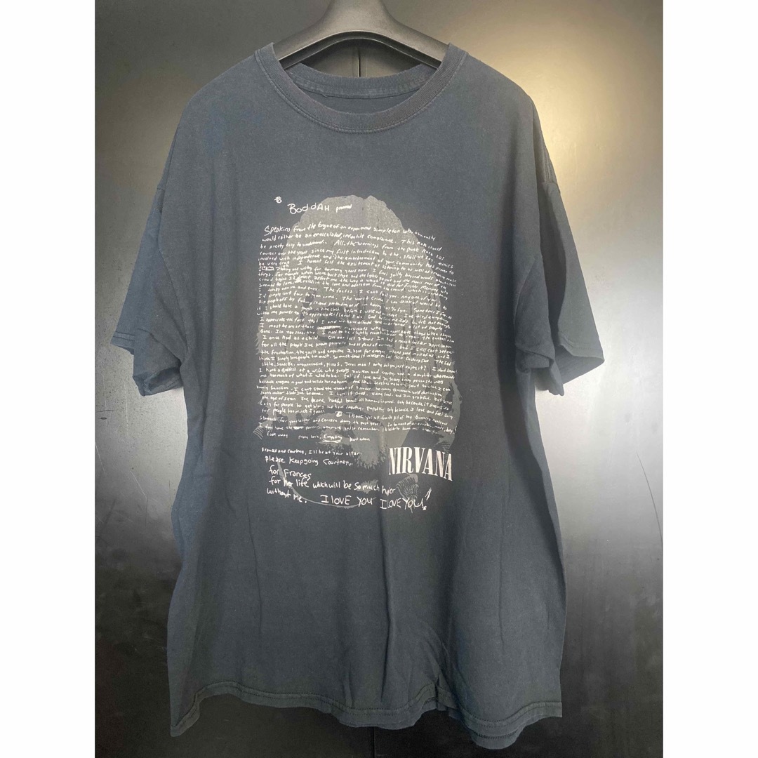 激レア NIRVANA 追悼Tシャツ ヴィンテージ サイズXL カートコバーン