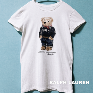 ラルフローレン(Ralph Lauren)の【RALPH LAUREN】ラルフローレン ポロベアー ホワイト Tシャツ(Tシャツ(半袖/袖なし))