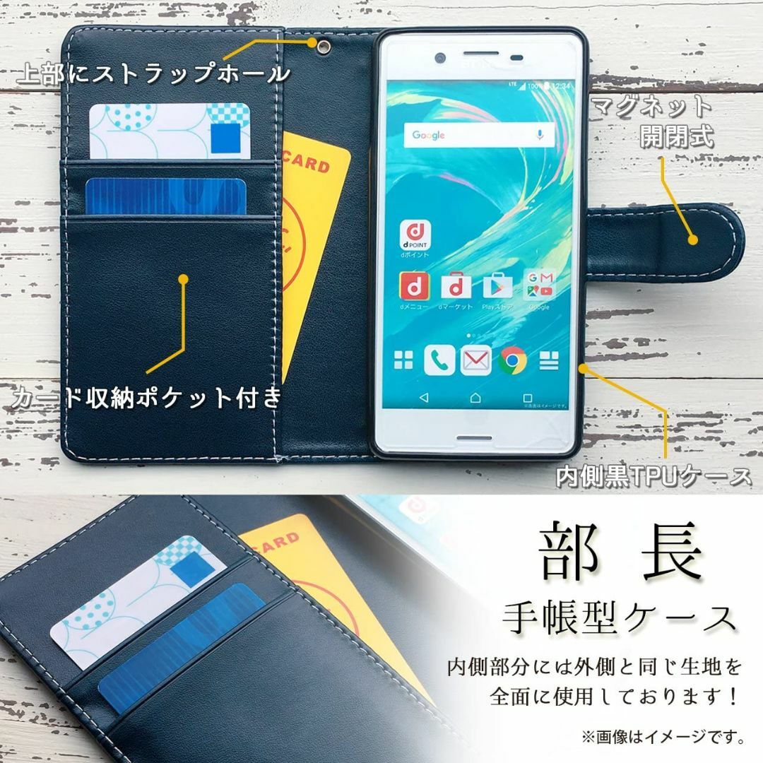 Galaxy A51 5G SC-54A SCG07 手帳型ケース カバー ケー 4