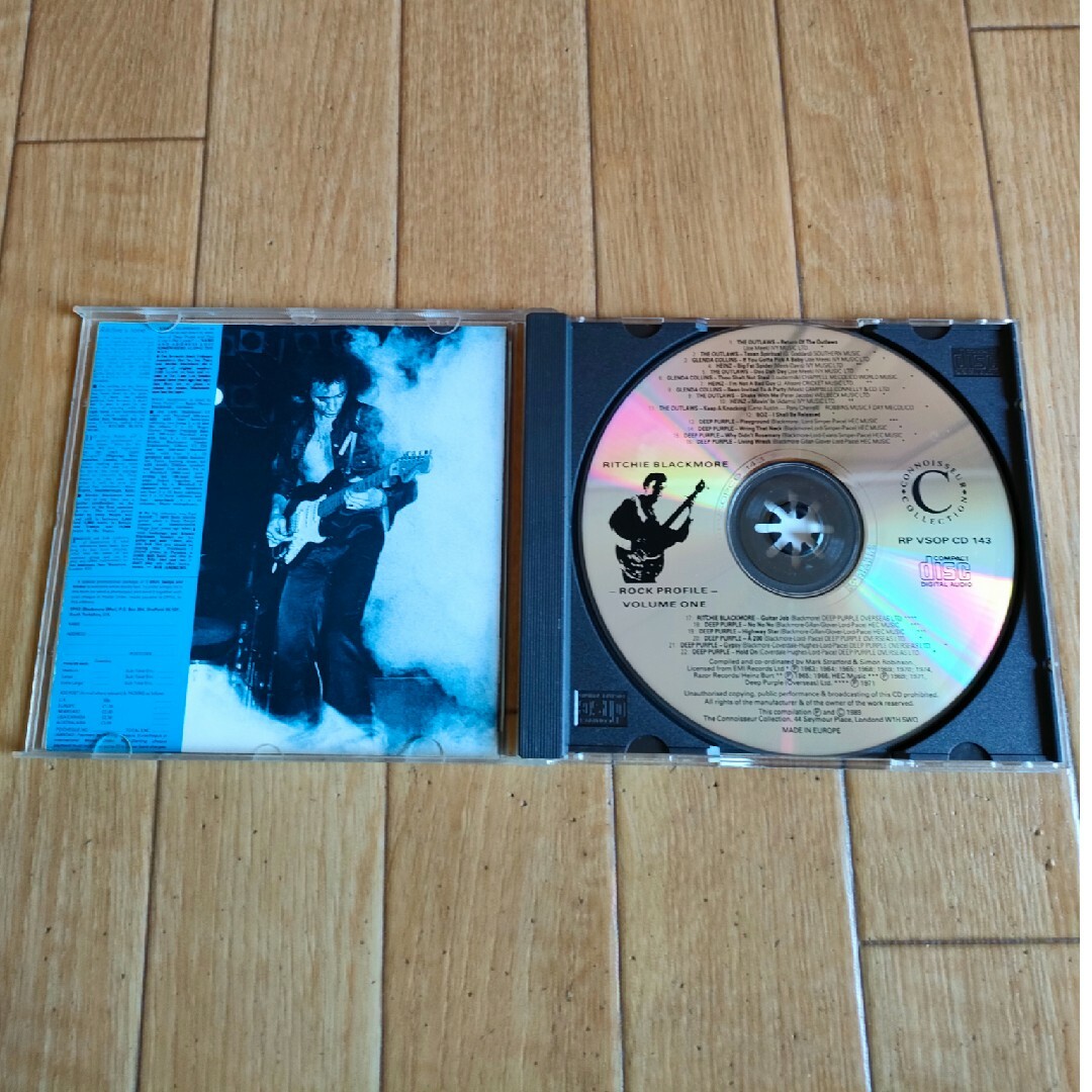 EU盤 リッチー・ブラックモア ロック・プロフィール Vol.1  エンタメ/ホビーのCD(ポップス/ロック(洋楽))の商品写真
