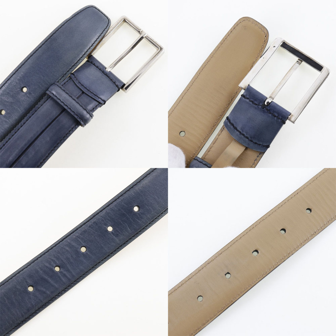 Berluti - 【Berluti】ベルルッティ レザー 青 メンズ ベルトの通販 by