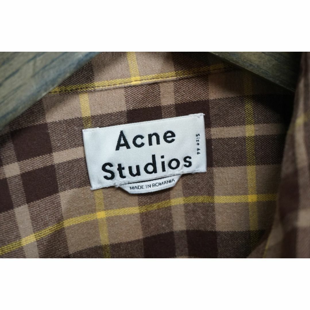 Acne Studios(アクネストゥディオズ)の Acne Studiosアクネ ストゥディオズ 半袖チェック シャツ508N▲ メンズのトップス(シャツ)の商品写真