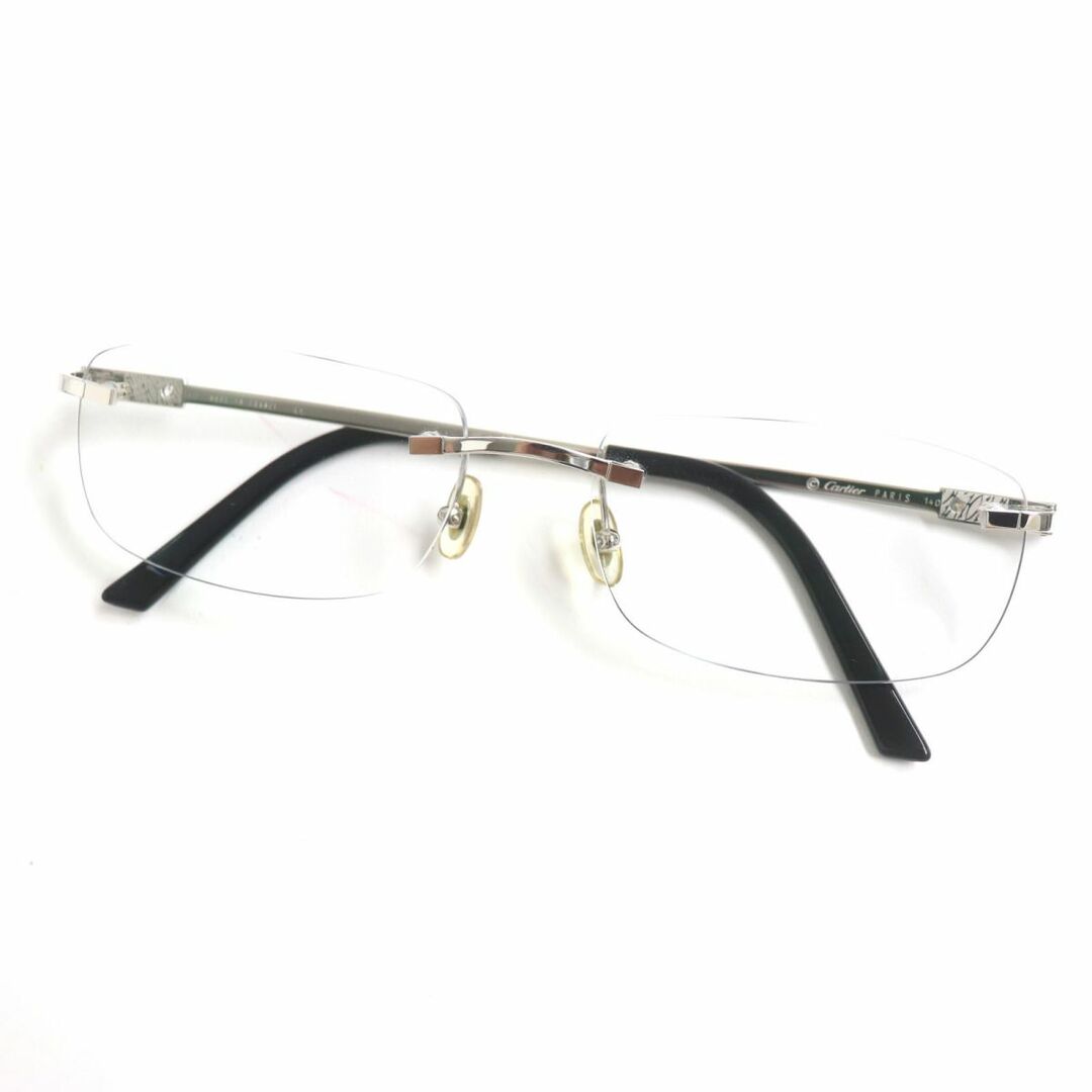 Cartier - 美品▽Cartier カルティエ ツーポイント ロゴ金具 2P
