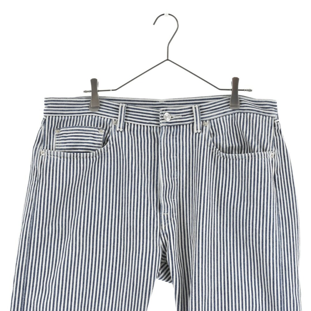 Levi's(リーバイス)のLevi's リーバイス ×NIGO Hickory Stripe 501 ヒッコリーストライプ デニムパンツ インディゴ/ホワイト LEV-146 メンズのパンツ(デニム/ジーンズ)の商品写真