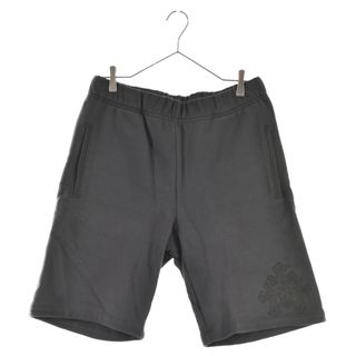 CHROME HEARTS クロムハーツ Y NOT SHORT ワイノット クロスパッチ スウェットショーツ ホワイト