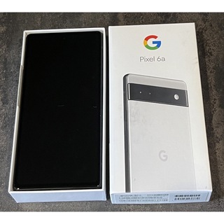 緊急値下げ！Google pixel6a 端末本体　128GB 白 ホワイト