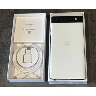 緊急値下げ！Google pixel6a 端末本体　128GB 白 ホワイト