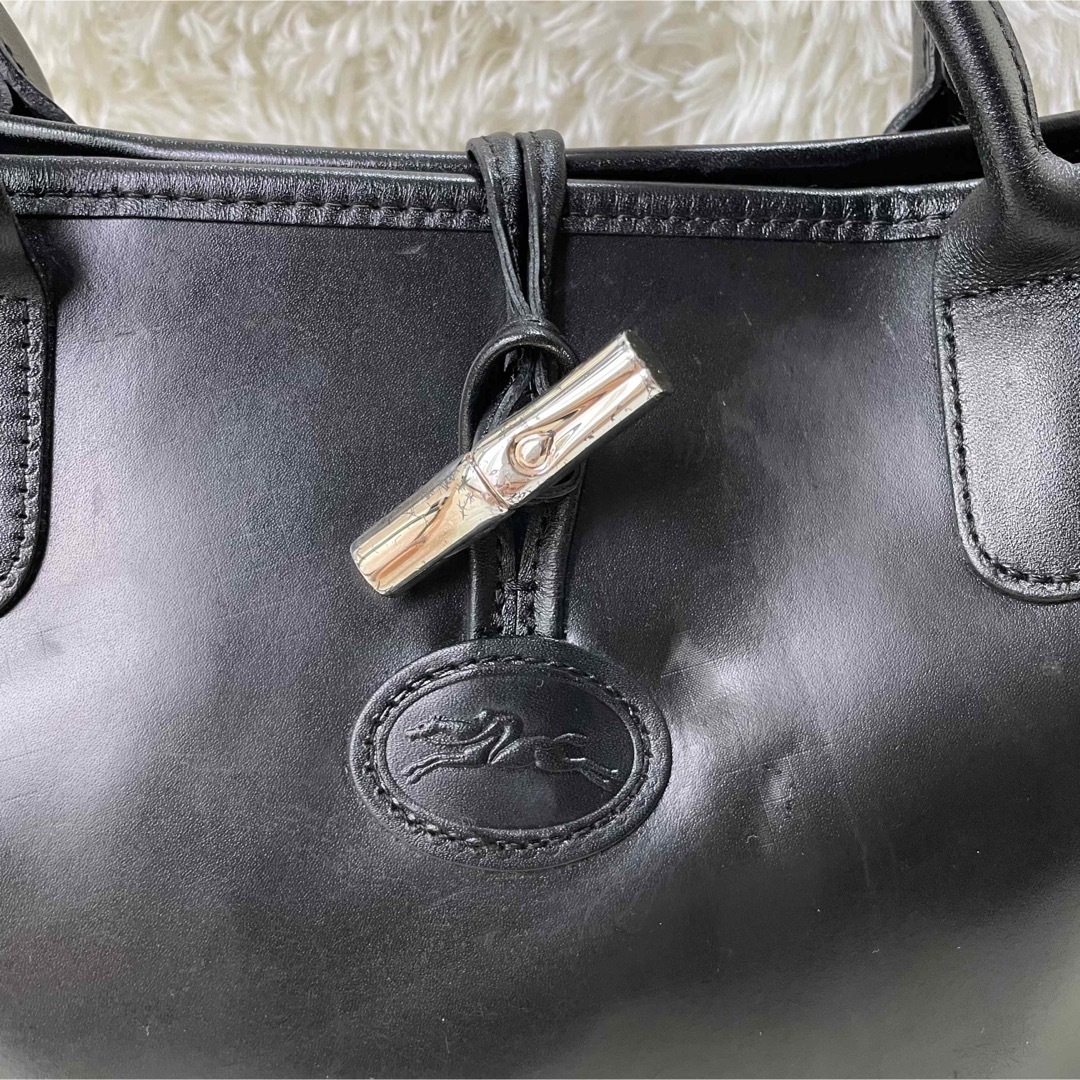 LONGCHAMP - LONGCHAMP ロンシャン ロゾ ハンドバッグ ビジネスバッグ