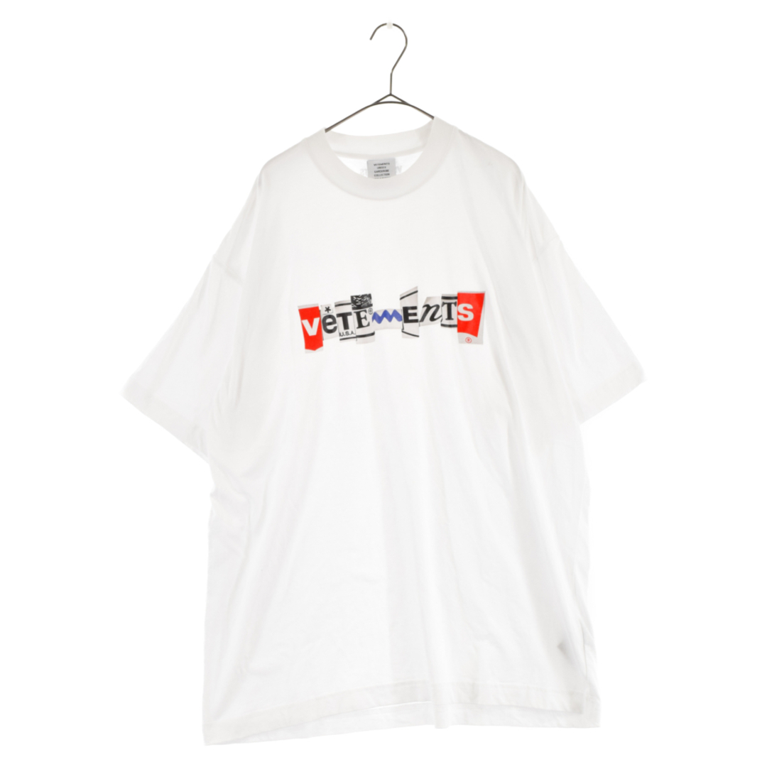 VETEMENTS ヴェトモン 22AW Mixed Logo T-Shirt ミックスロゴ 半袖T