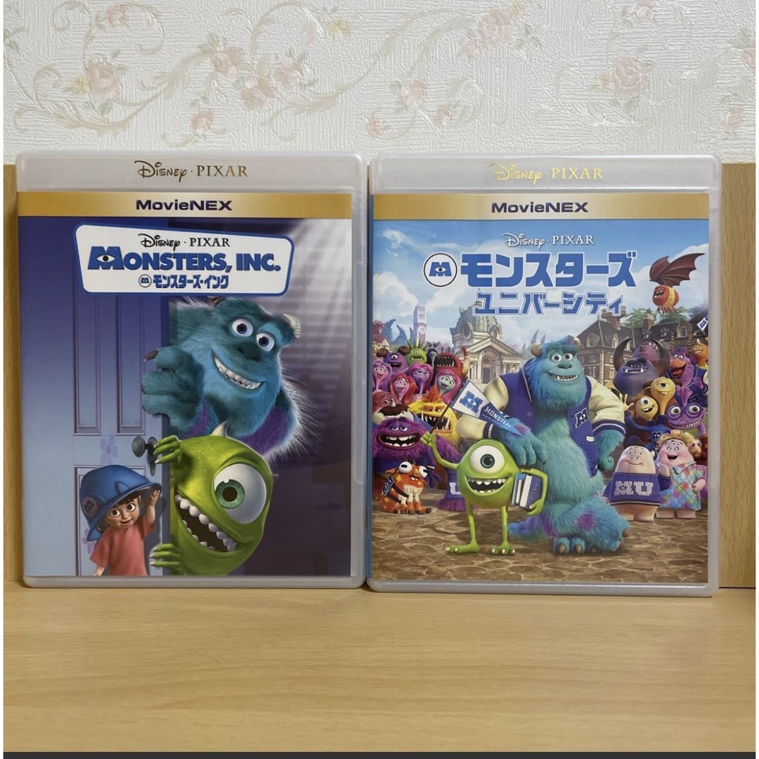 Disney(ディズニー)の【新品・未再生】モンスターズインク&ユニバーシティ☆ブルーレイ2本セット エンタメ/ホビーのDVD/ブルーレイ(キッズ/ファミリー)の商品写真