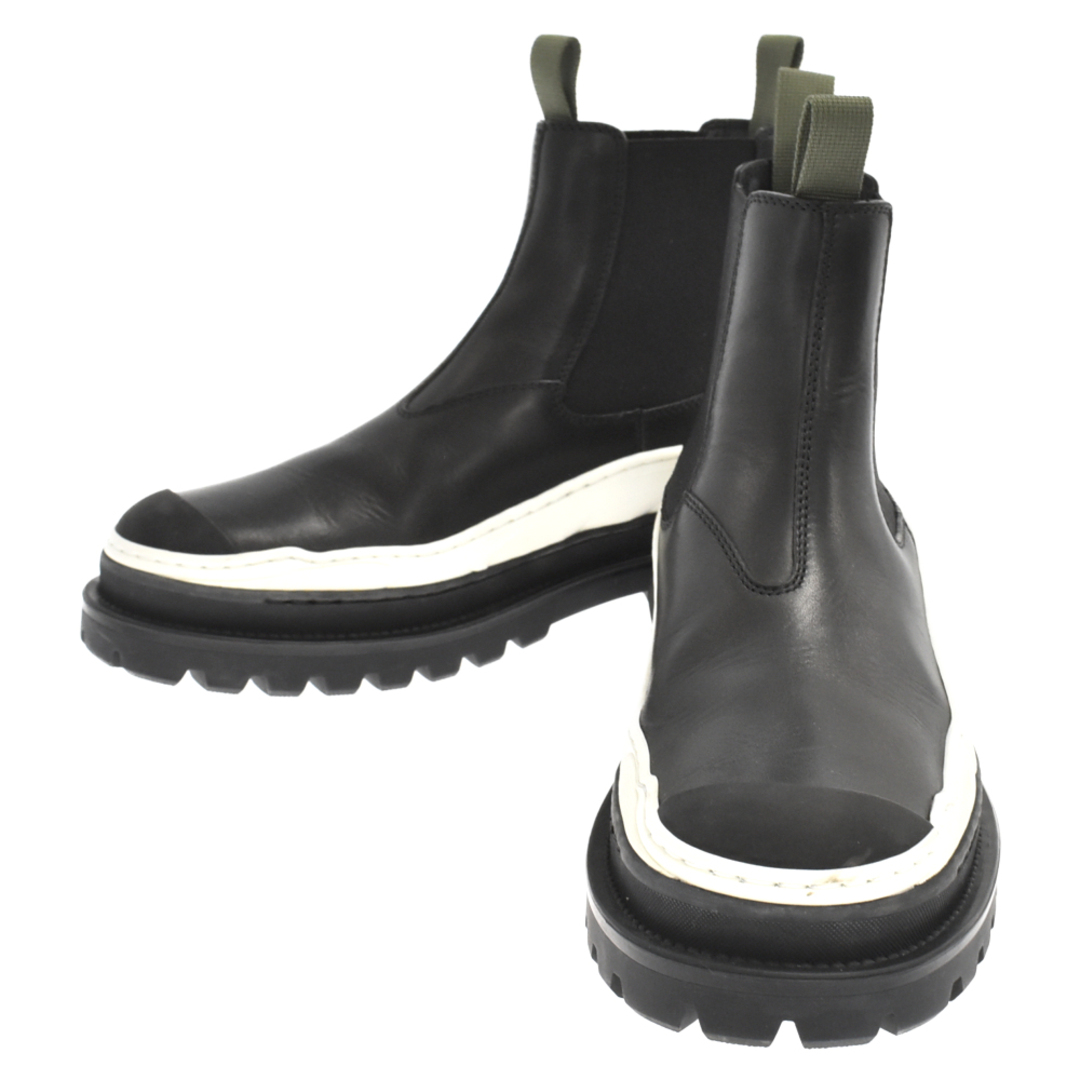 DIOR ディオール 21AW×sacai EXPL CHELSEA BOOT サイドゴア チェルシーブーツ ブラック