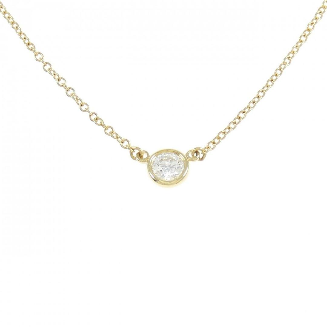 ティファニー バイザヤード ネックレス 0.18CT H VVS1 3EXT