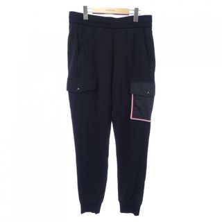 モンクレール  PANTALONE ロゴワッペンラバーラインスウェットロングパンツ メンズ L