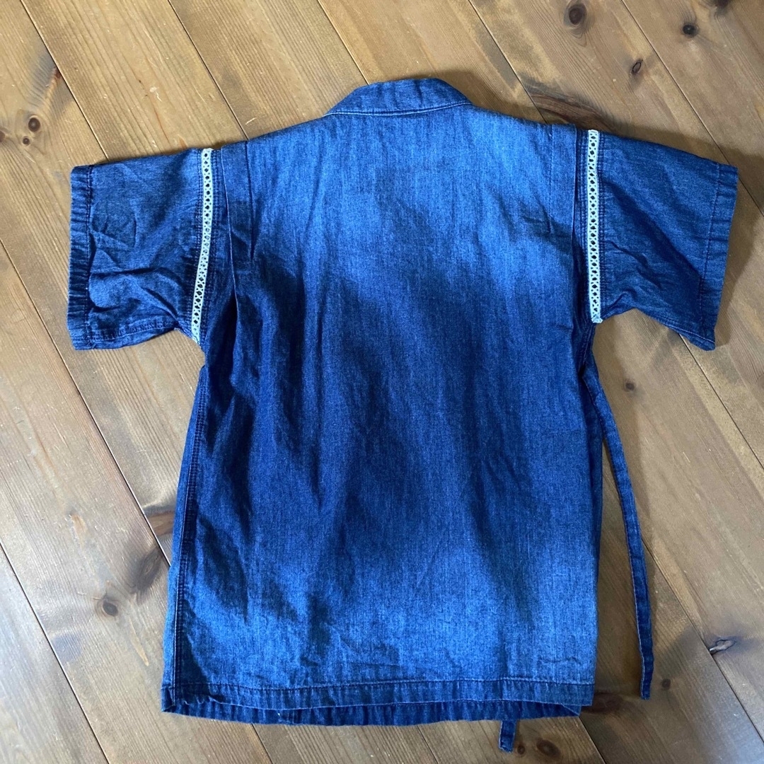 BREEZE(ブリーズ)のデニム甚平 キッズ/ベビー/マタニティのキッズ服男の子用(90cm~)(甚平/浴衣)の商品写真